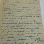 Carta manuscrita, 1941 (AHPC).